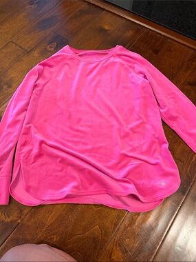 Lilly Pulitzer Bright Pink Scoop Neck Pullover